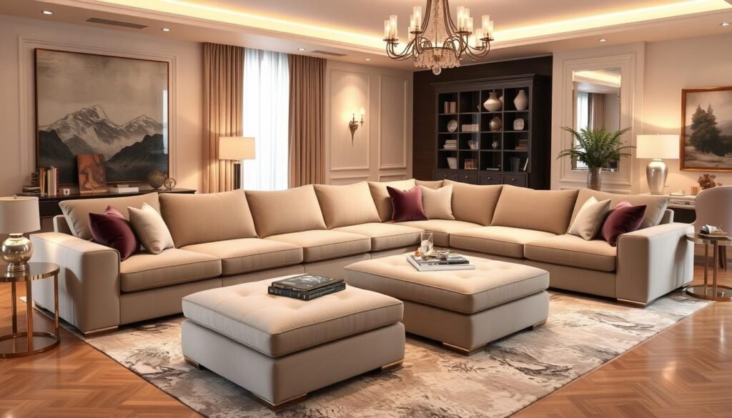 luxury sectional sofa