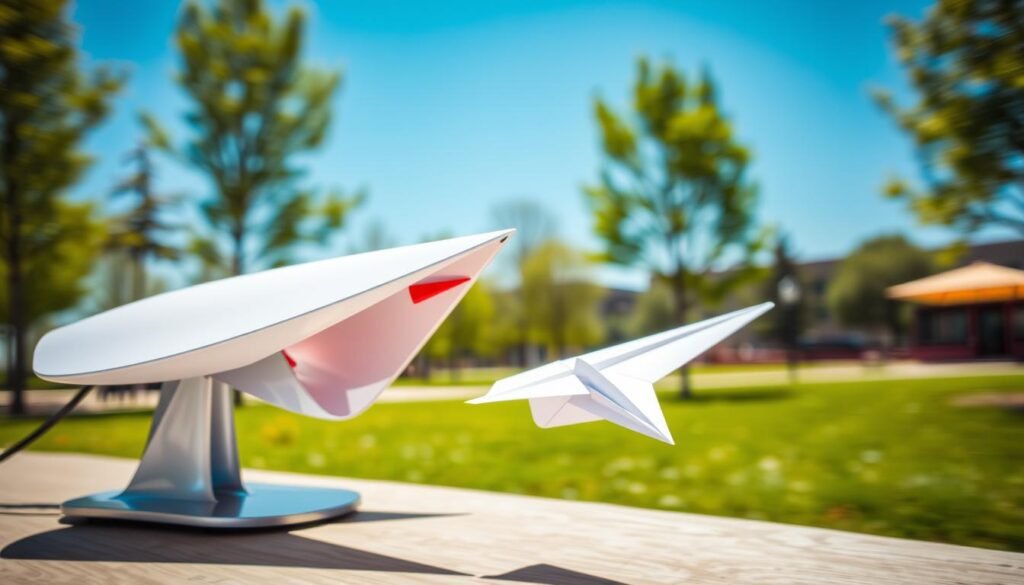 paper airplane launcher