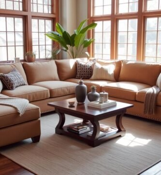 thomasville modular sectional with ottoman