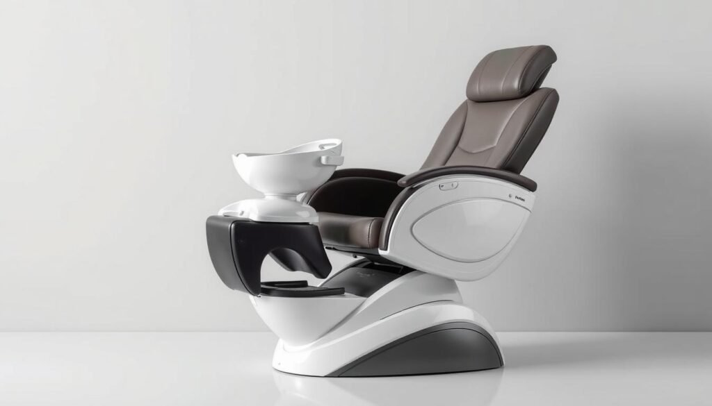 hair washing chair features